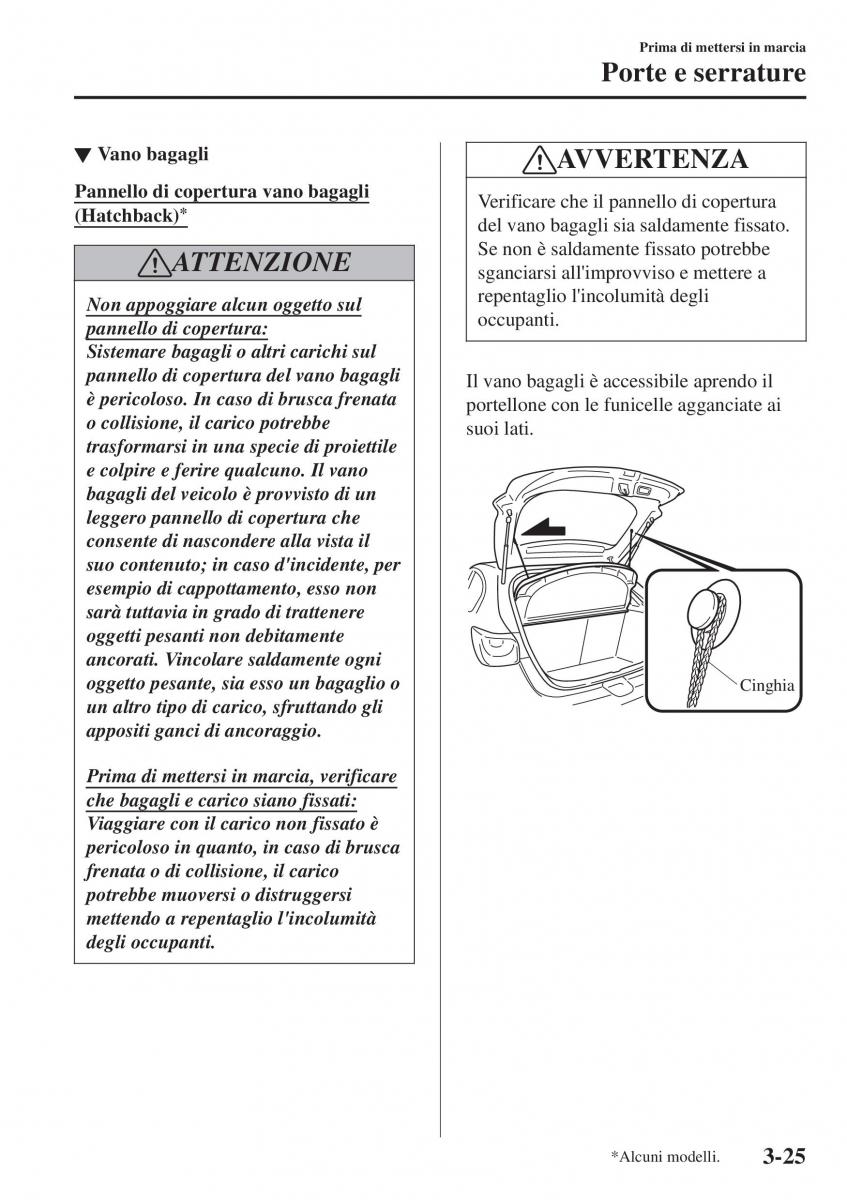 Mazda 2 Demio manuale del proprietario / page 108