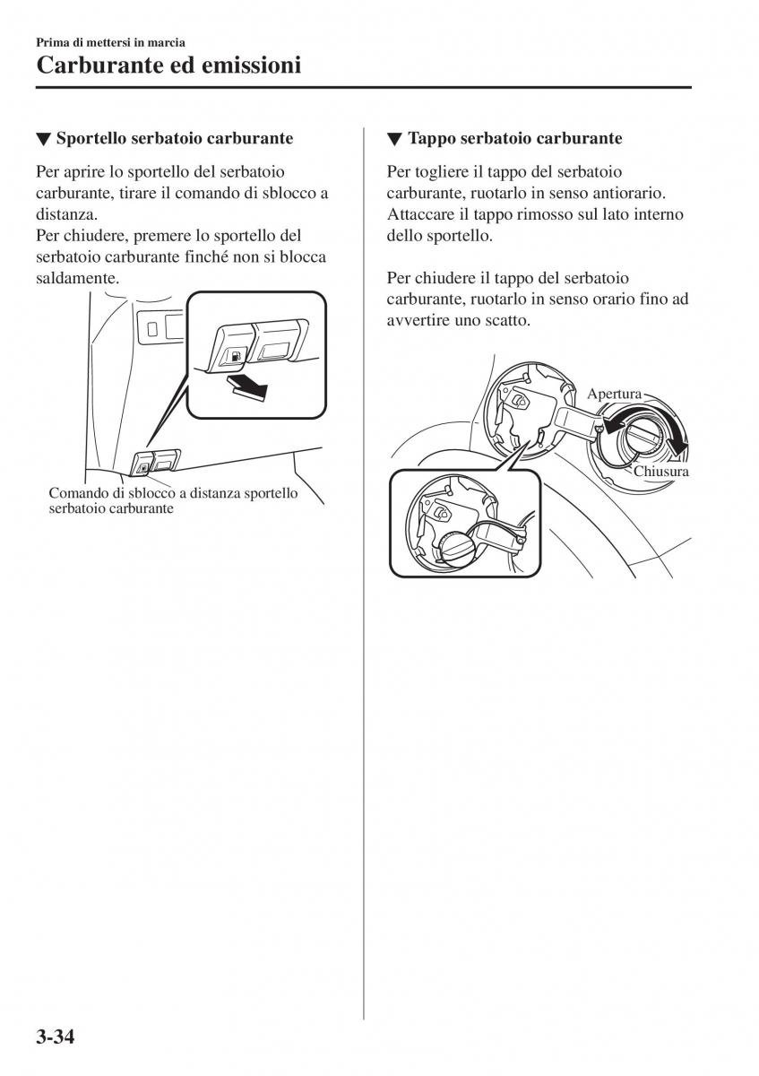 Mazda 2 Demio manuale del proprietario / page 117