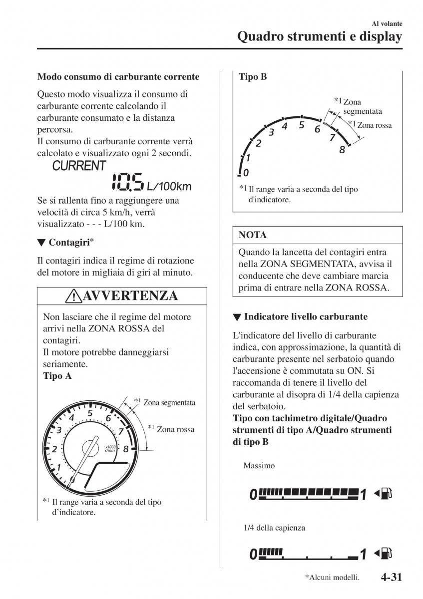 Mazda 2 Demio manuale del proprietario / page 182