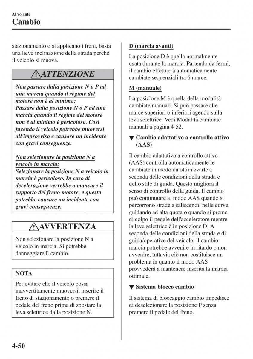 Mazda 2 Demio manuale del proprietario / page 201