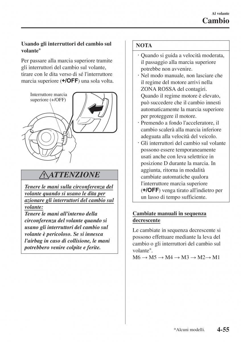 Mazda 2 Demio manuale del proprietario / page 206