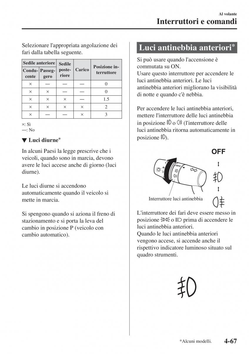 Mazda 2 Demio manuale del proprietario / page 218