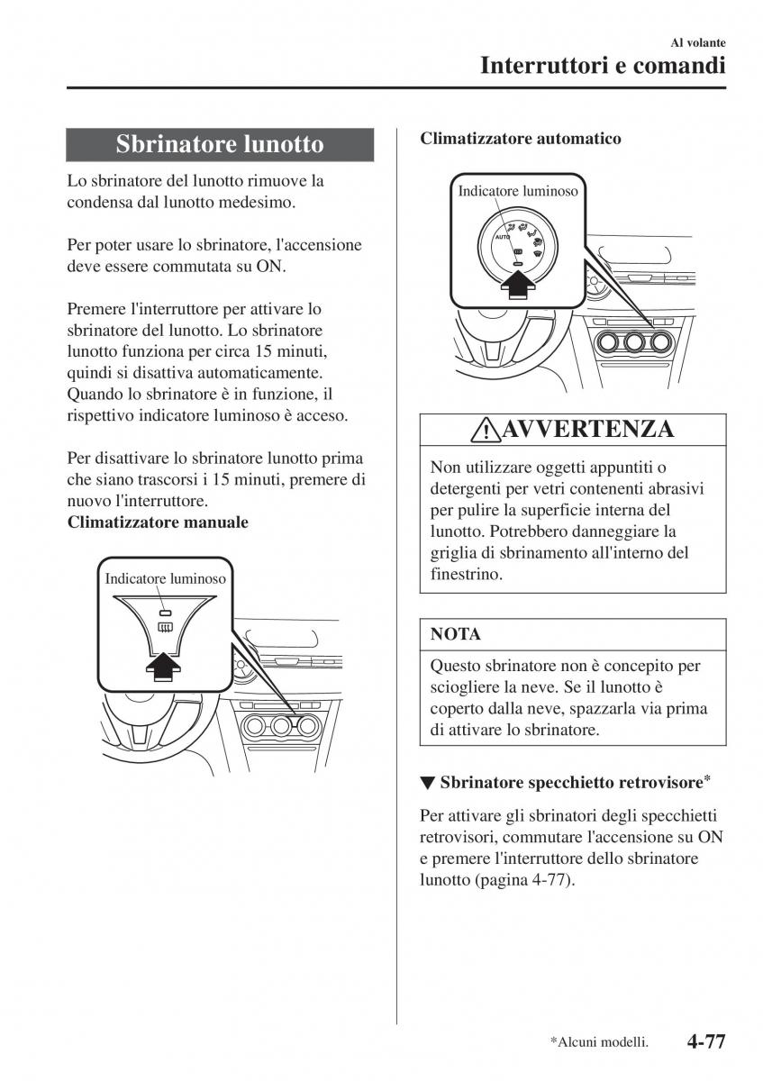 Mazda 2 Demio manuale del proprietario / page 228