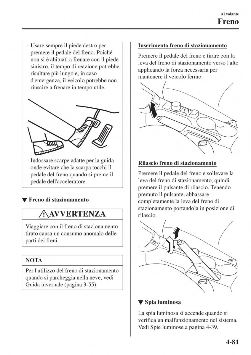 Mazda 2 Demio manuale del proprietario / page 232