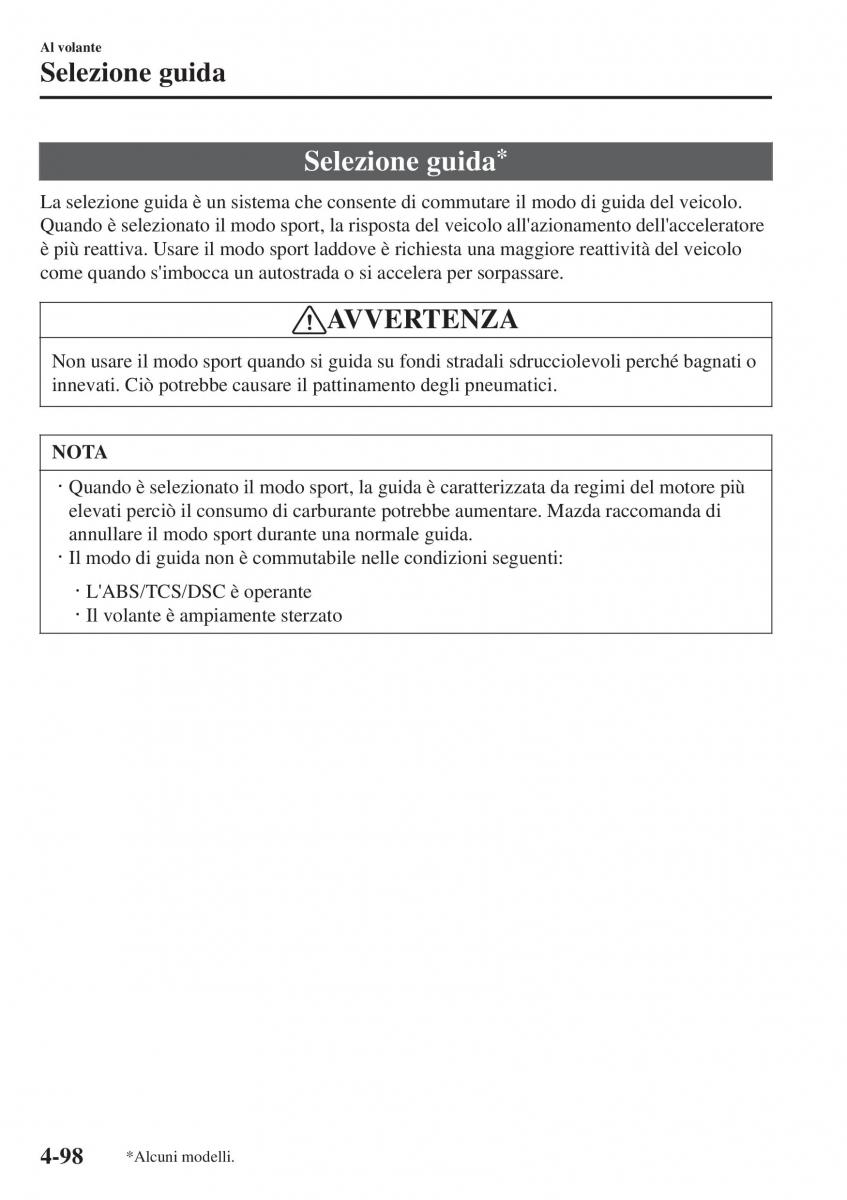 Mazda 2 Demio manuale del proprietario / page 249