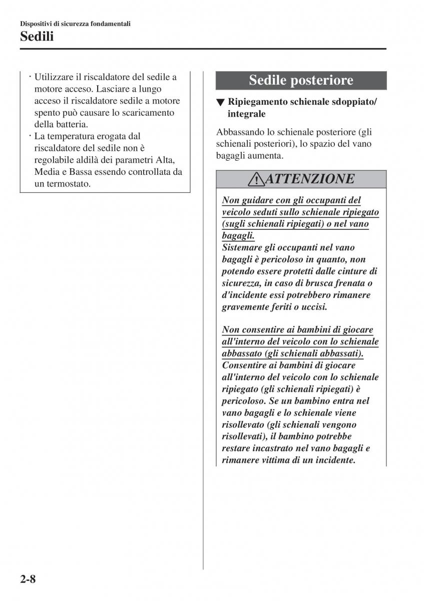 Mazda 2 Demio manuale del proprietario / page 29