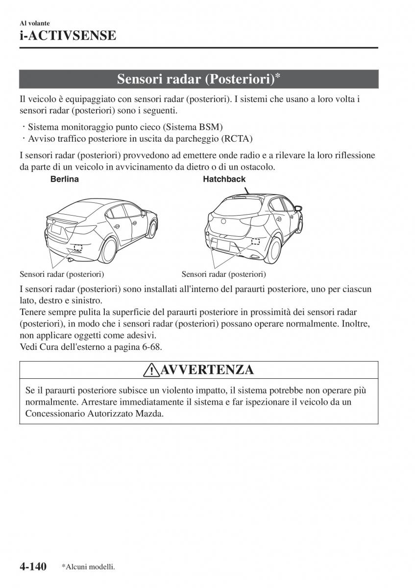 Mazda 2 Demio manuale del proprietario / page 291