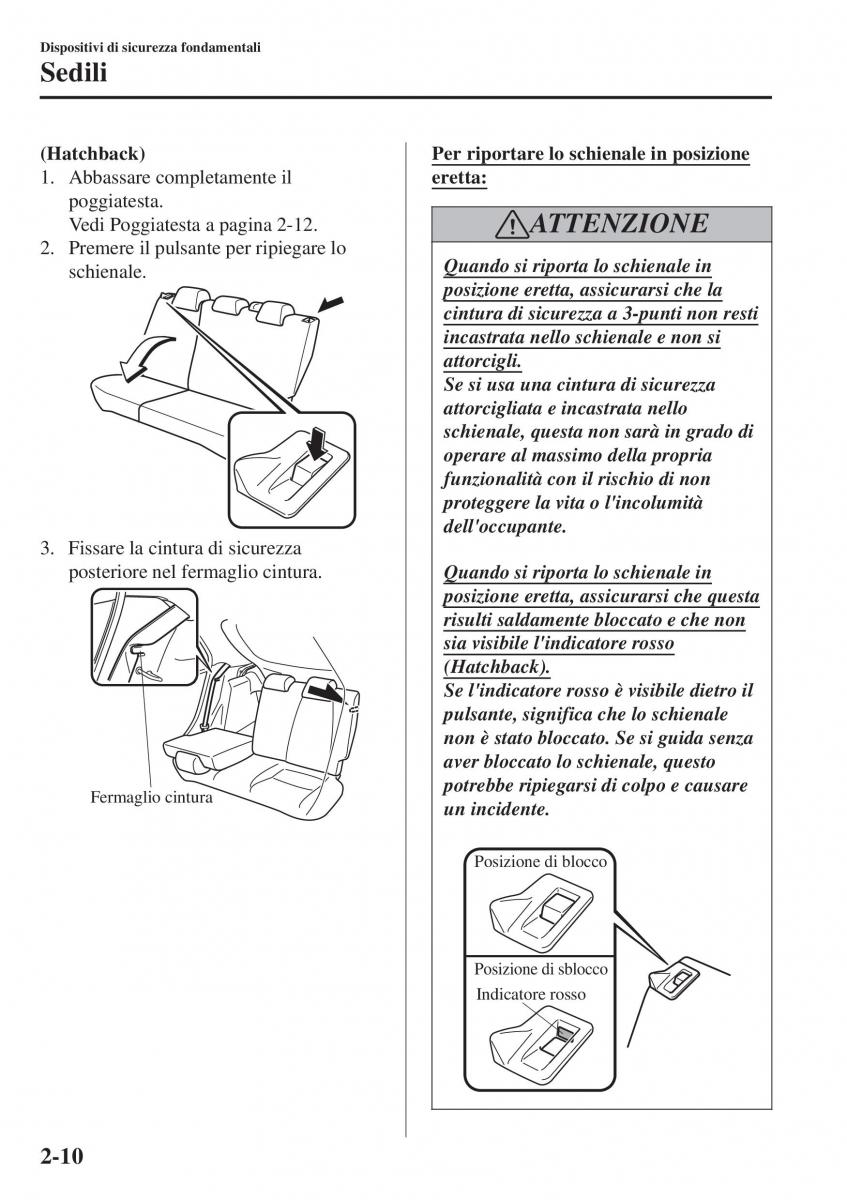 Mazda 2 Demio manuale del proprietario / page 31