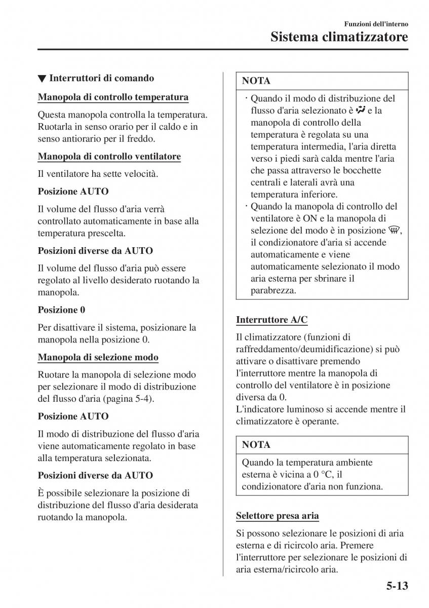 Mazda 2 Demio manuale del proprietario / page 328