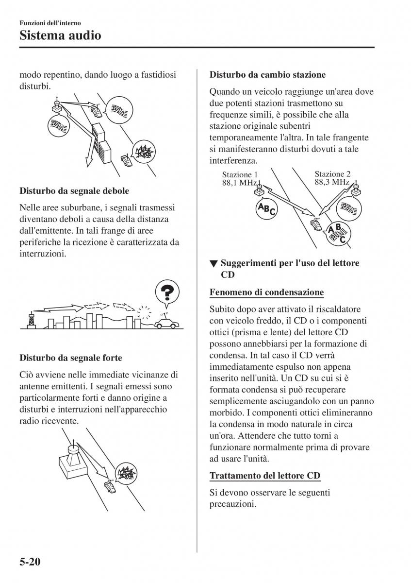 Mazda 2 Demio manuale del proprietario / page 335