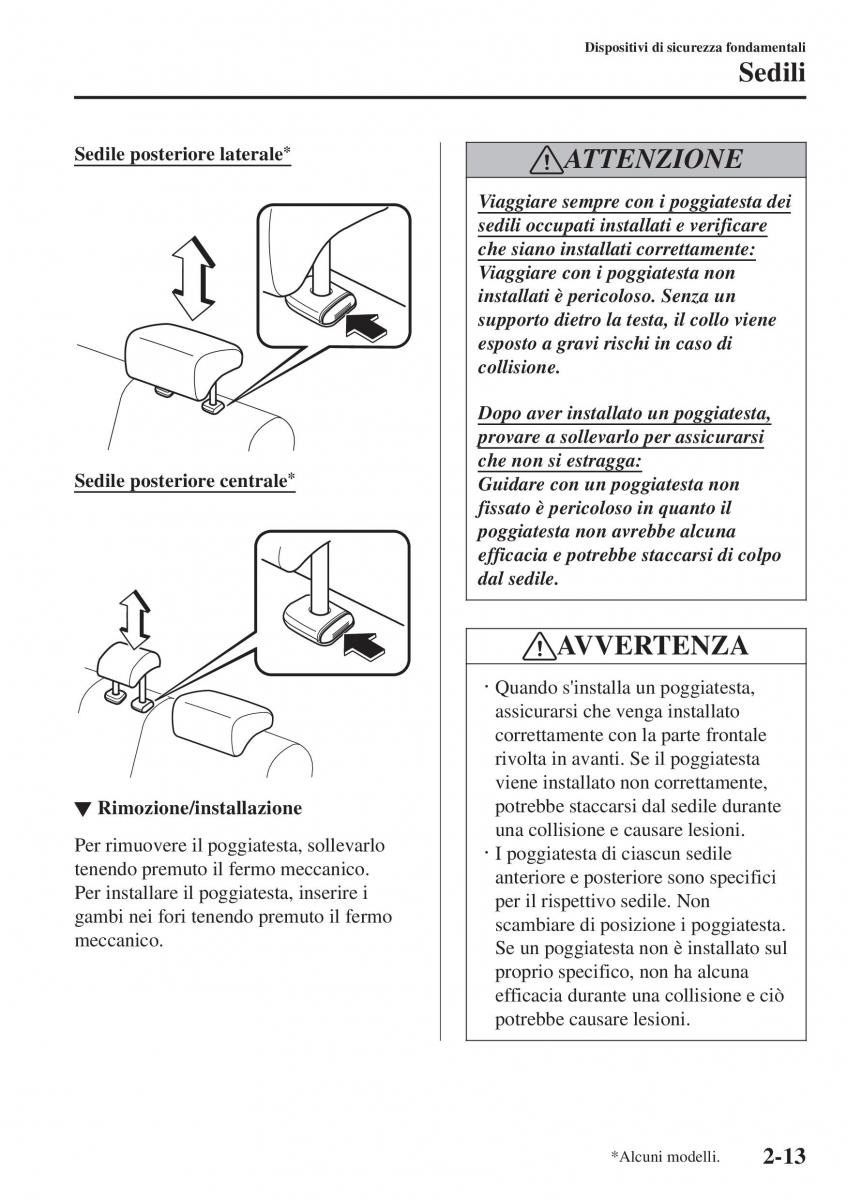 Mazda 2 Demio manuale del proprietario / page 34