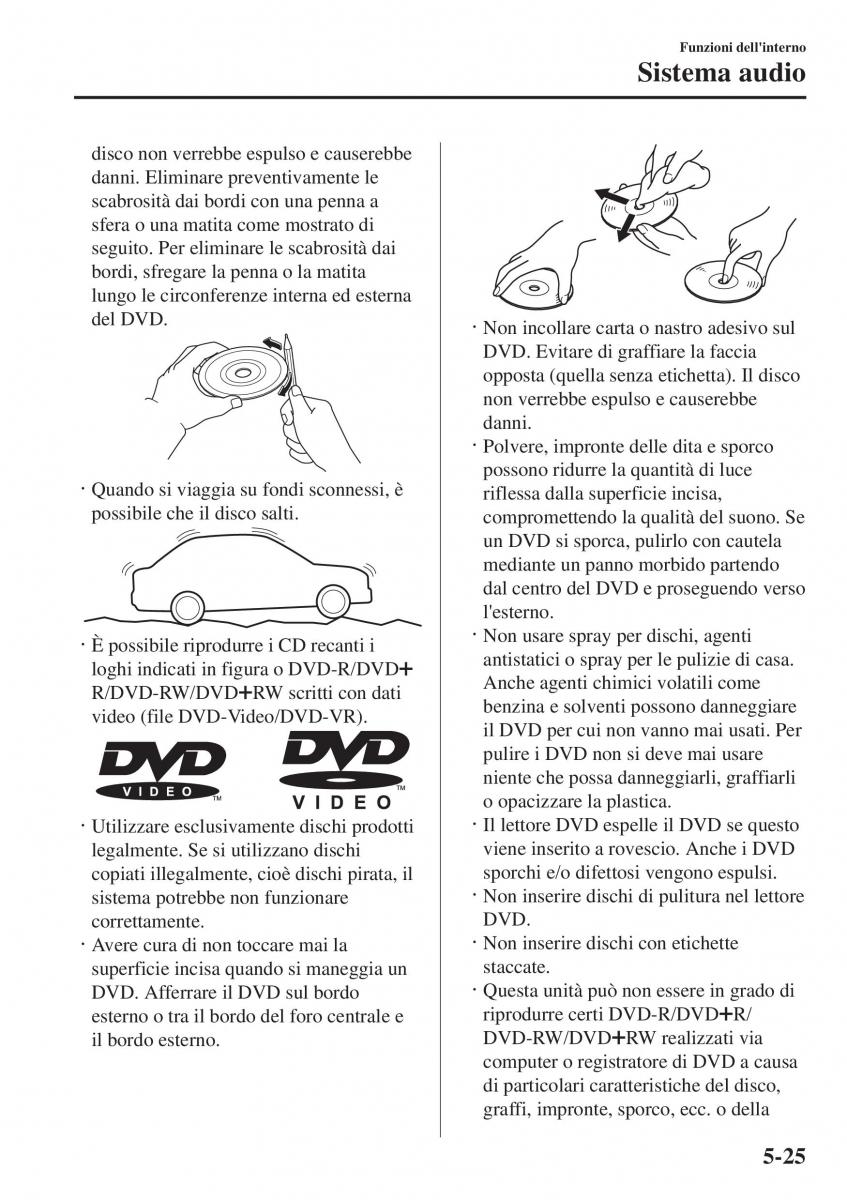 Mazda 2 Demio manuale del proprietario / page 340