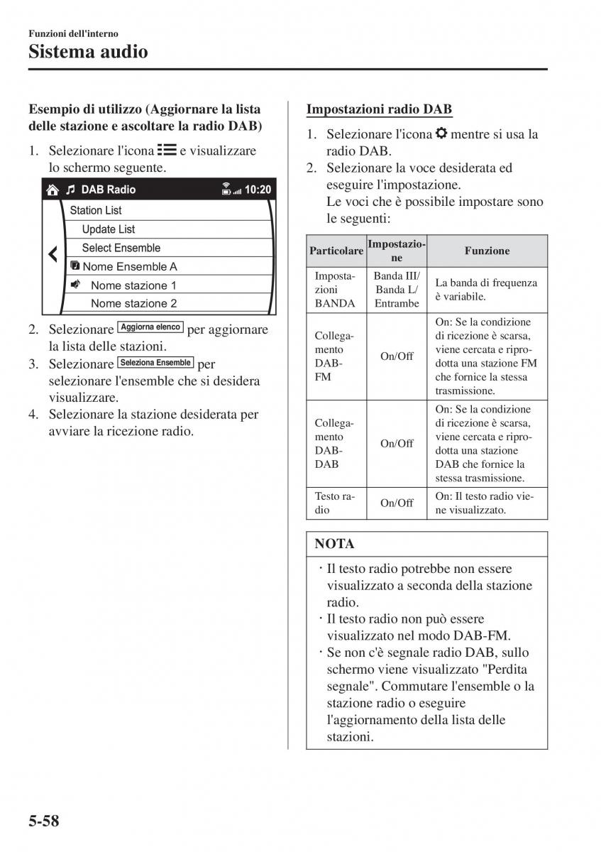 Mazda 2 Demio manuale del proprietario / page 373