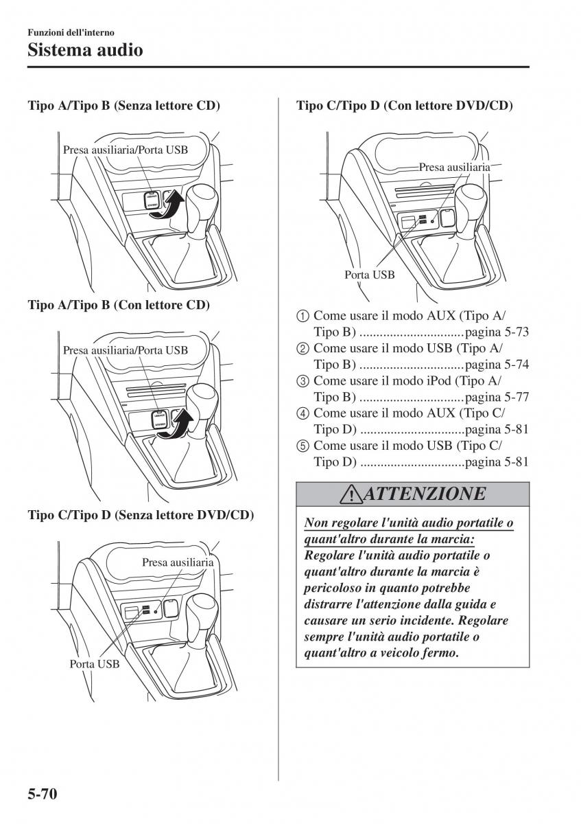 Mazda 2 Demio manuale del proprietario / page 385