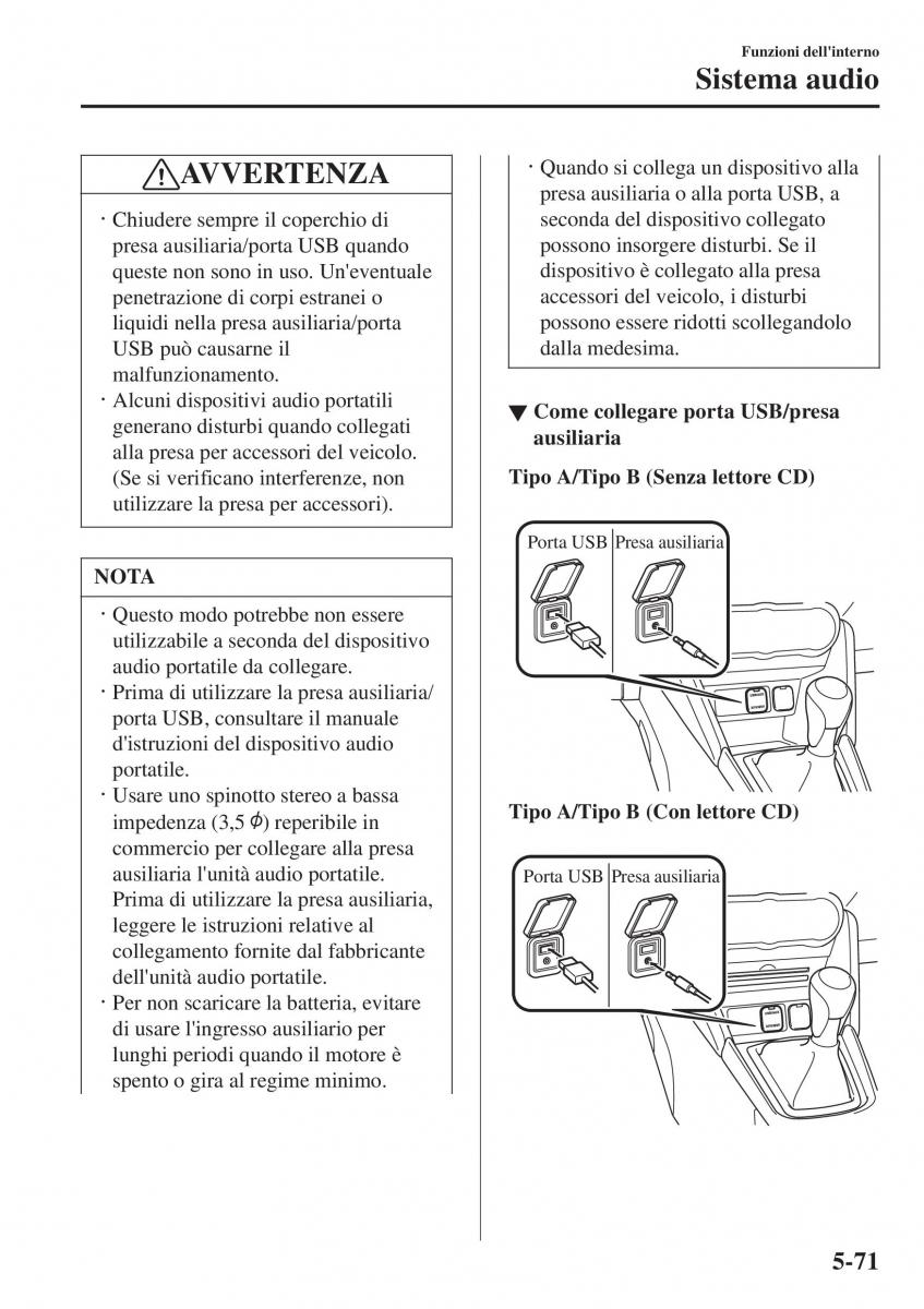 Mazda 2 Demio manuale del proprietario / page 386