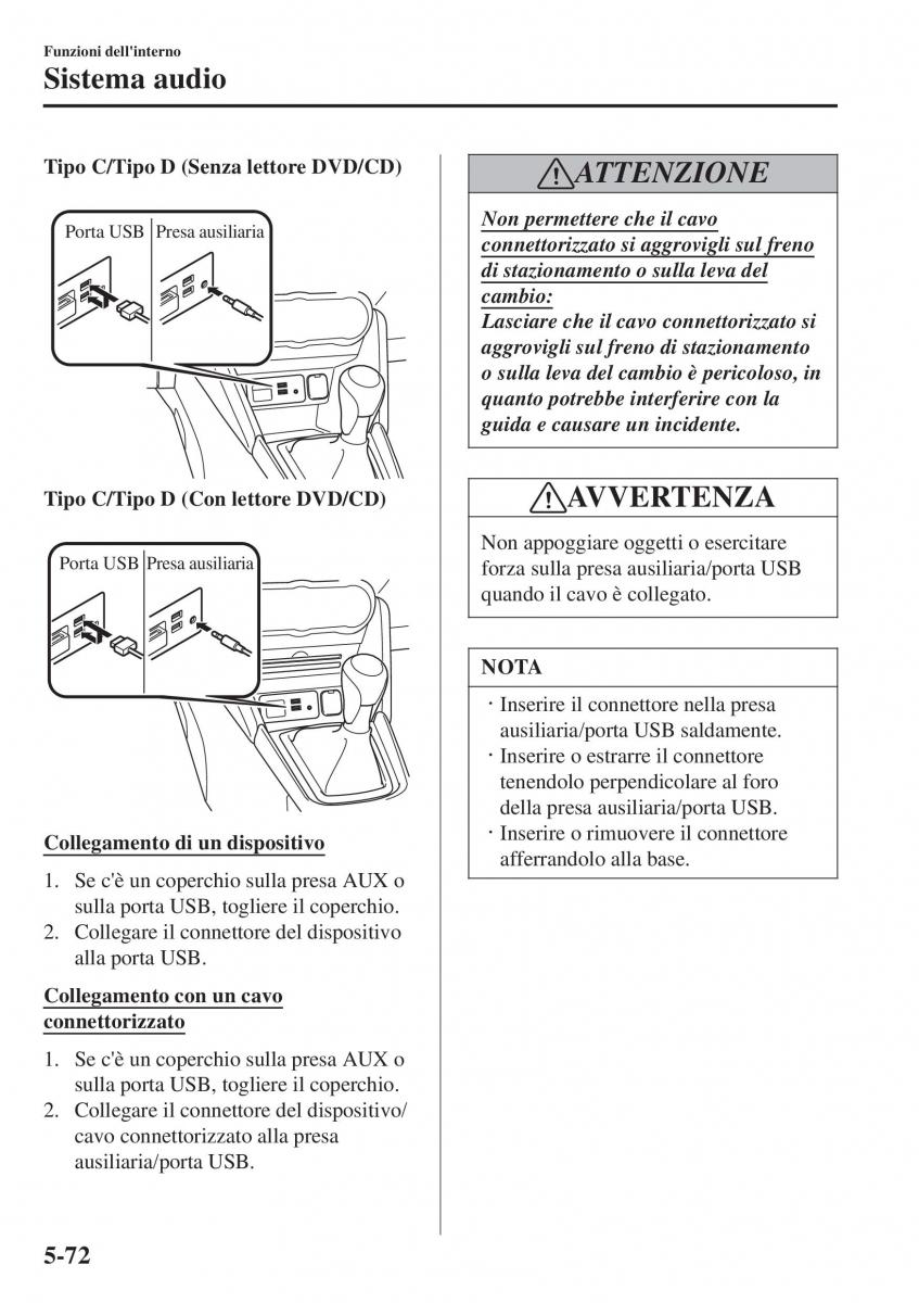 Mazda 2 Demio manuale del proprietario / page 387