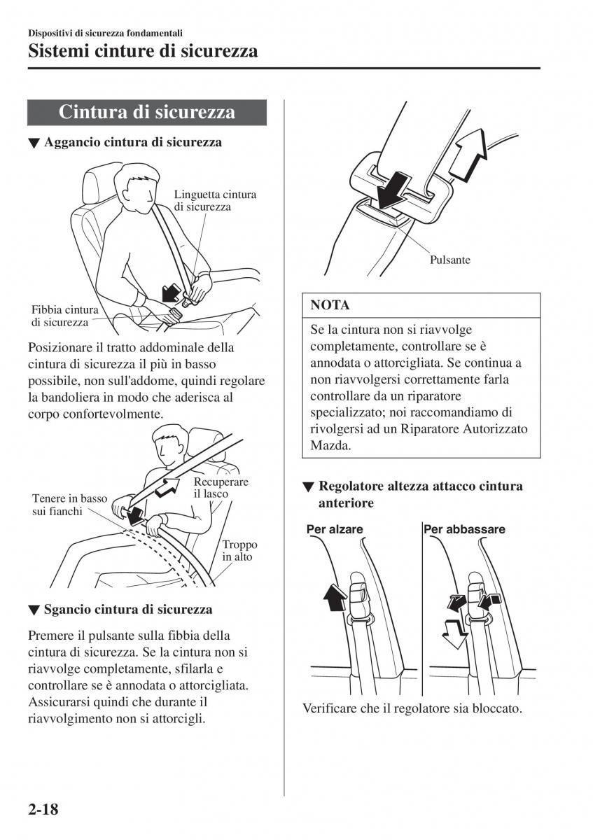 Mazda 2 Demio manuale del proprietario / page 39