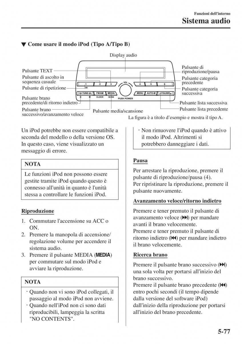 Mazda 2 Demio manuale del proprietario / page 392