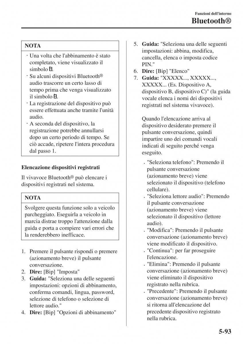 Mazda 2 Demio manuale del proprietario / page 408