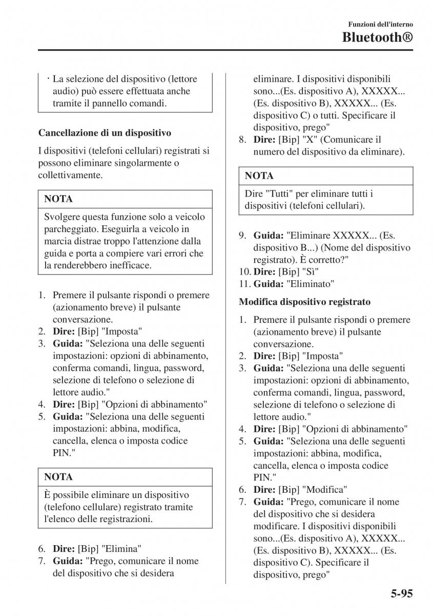 Mazda 2 Demio manuale del proprietario / page 410