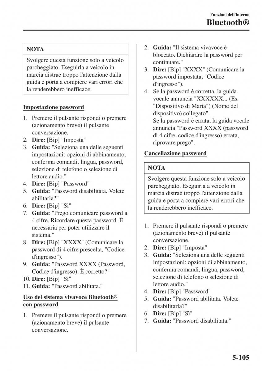 Mazda 2 Demio manuale del proprietario / page 420