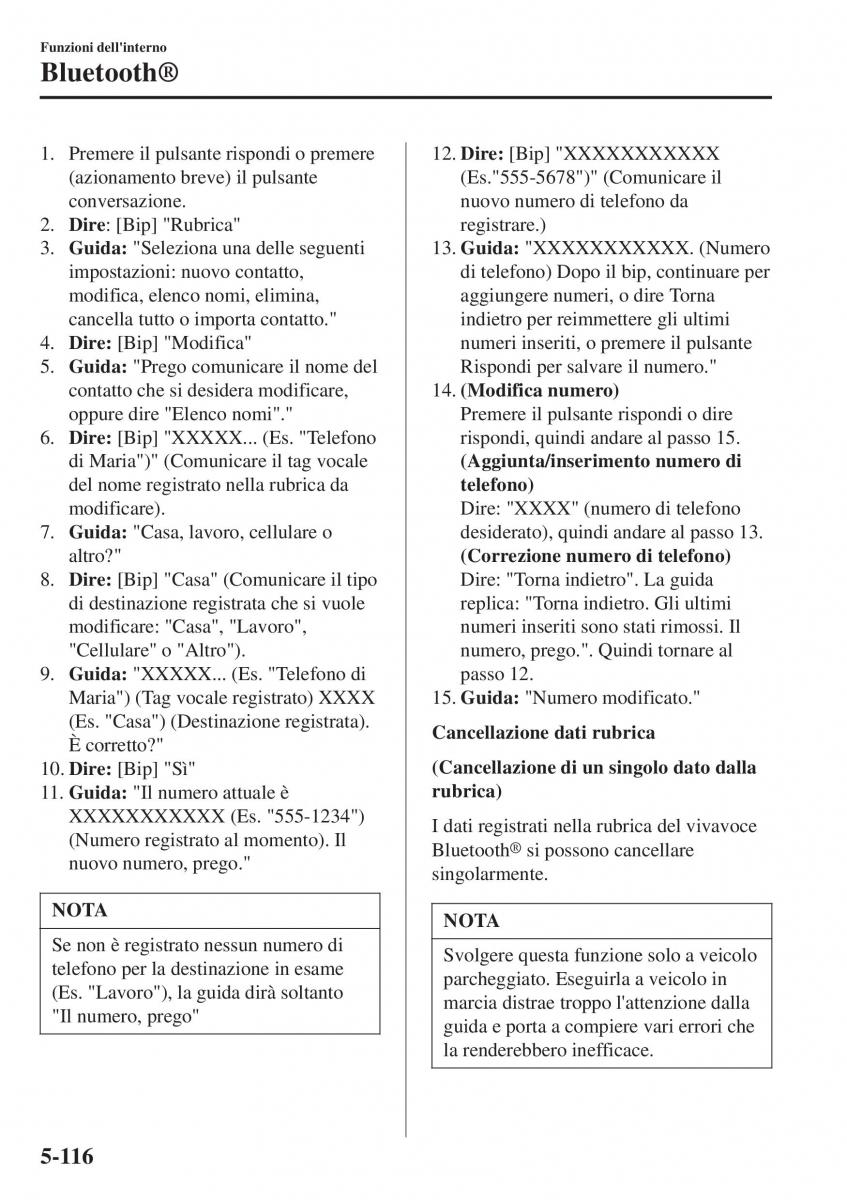 Mazda 2 Demio manuale del proprietario / page 431