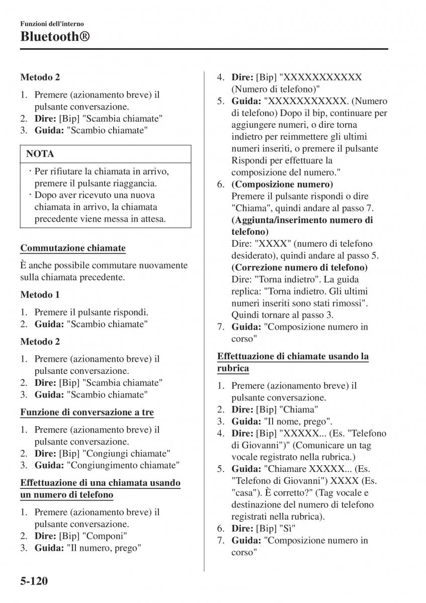 Mazda 2 Demio manuale del proprietario / page 435