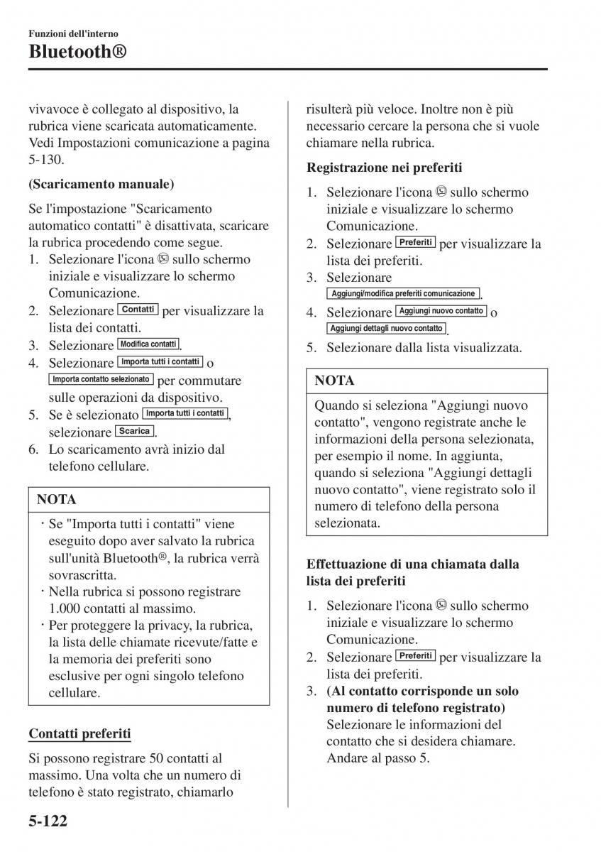 Mazda 2 Demio manuale del proprietario / page 437