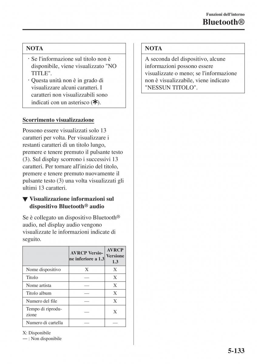 Mazda 2 Demio manuale del proprietario / page 448