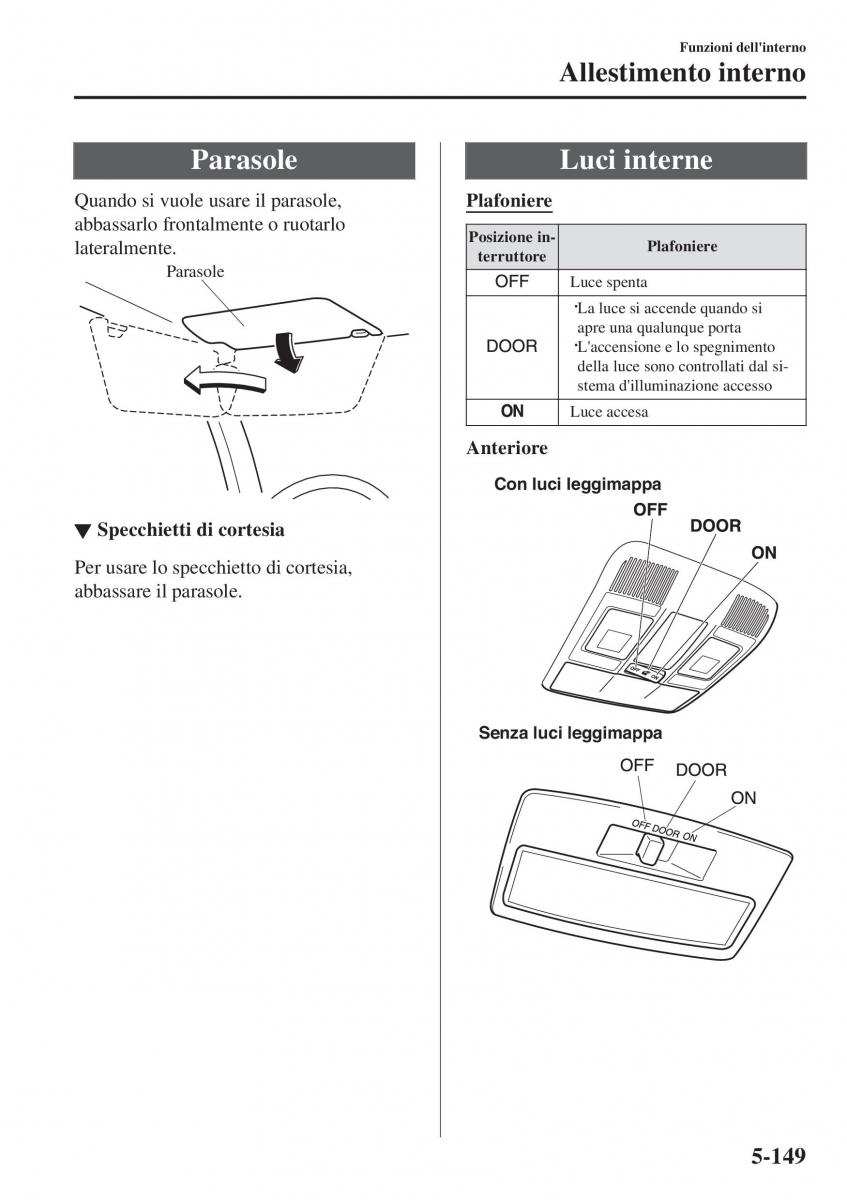 Mazda 2 Demio manuale del proprietario / page 464