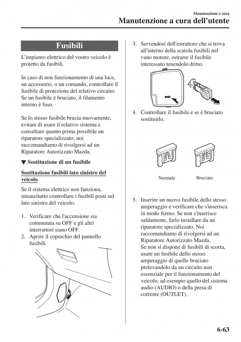 Mazda 2 Demio manuale del proprietario / page 536