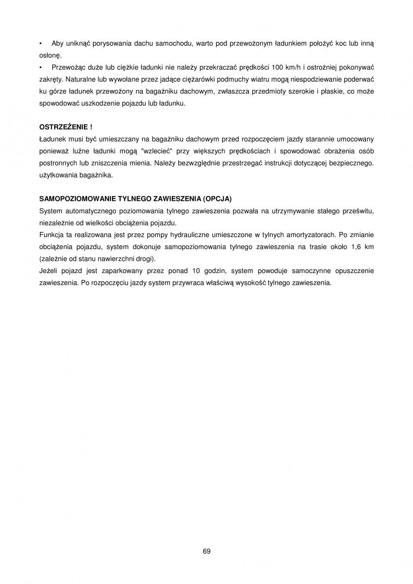 Chrysler Voyager Caravan IV 4 instrukcja obslugi / page 69