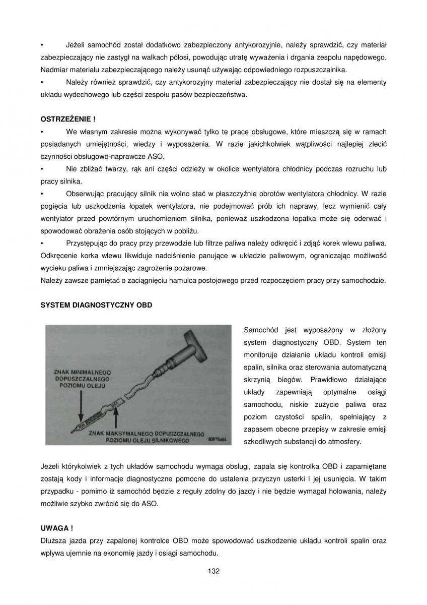 Chrysler Voyager Caravan IV 4 instrukcja obslugi / page 132