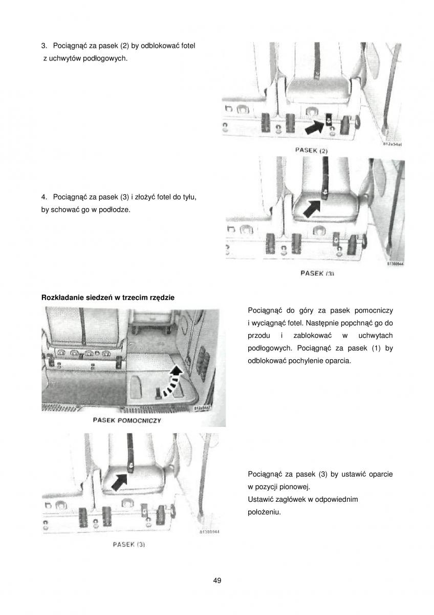 Chrysler Voyager Caravan IV 4 instrukcja obslugi / page 49