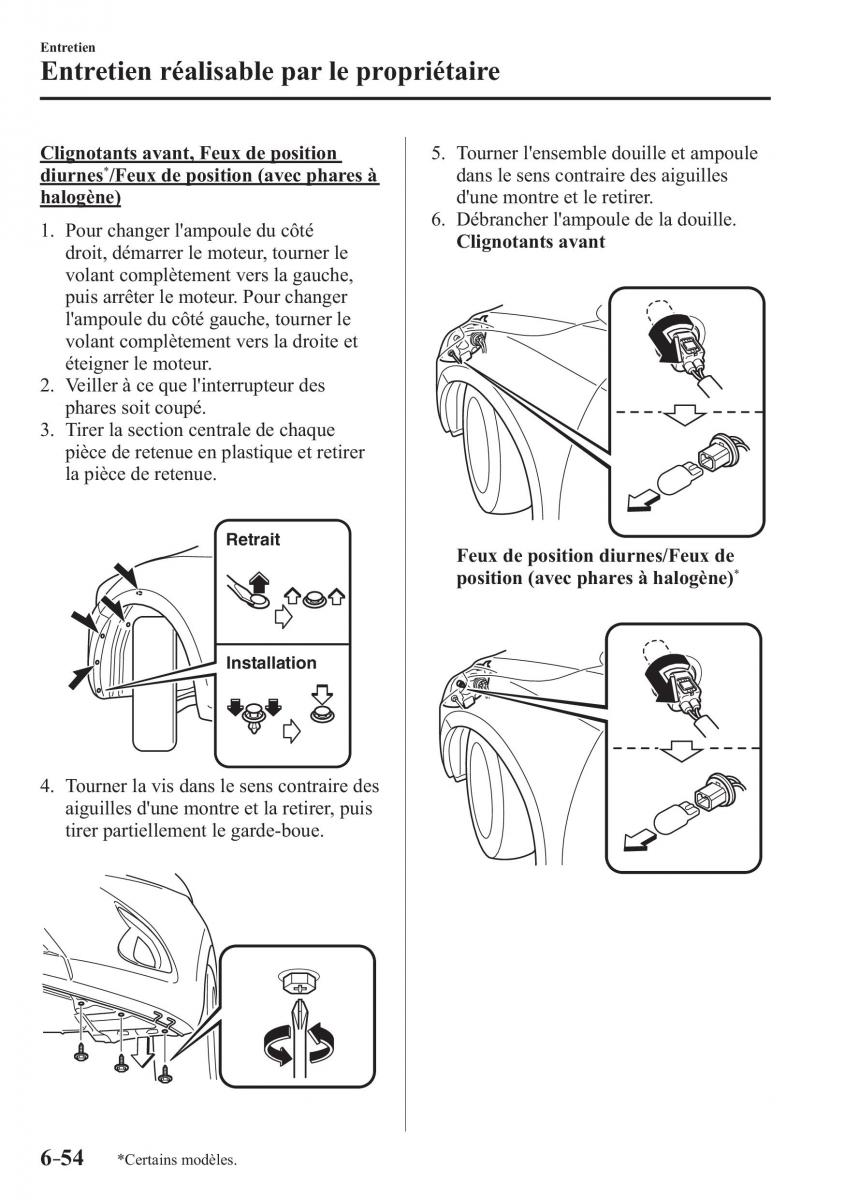 Mazda 2 Demio manuel du proprietaire / page 553