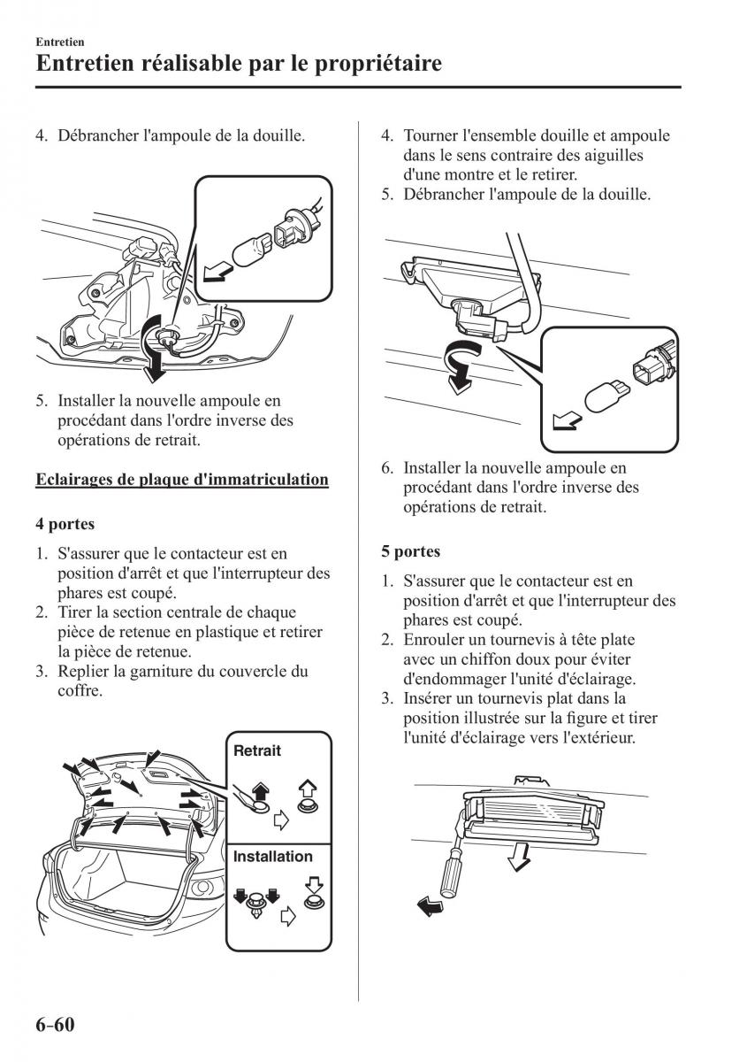 Mazda 2 Demio manuel du proprietaire / page 559