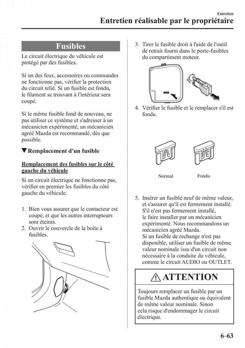 Mazda 2 Demio manuel du proprietaire / page 562