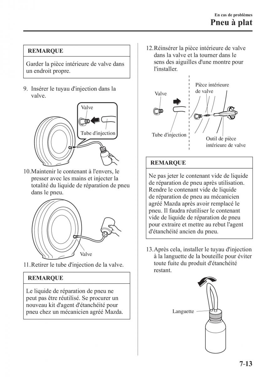 Mazda 2 Demio manuel du proprietaire / page 590