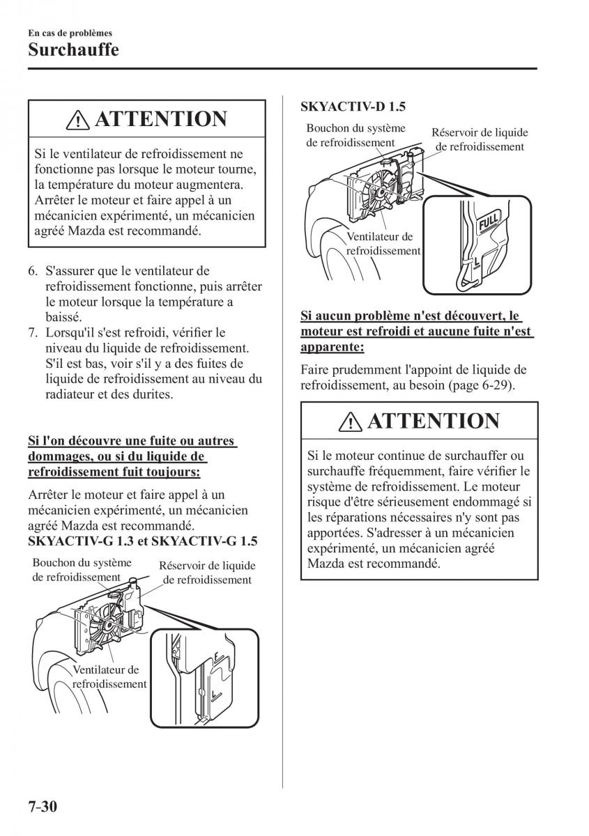 Mazda 2 Demio manuel du proprietaire / page 607