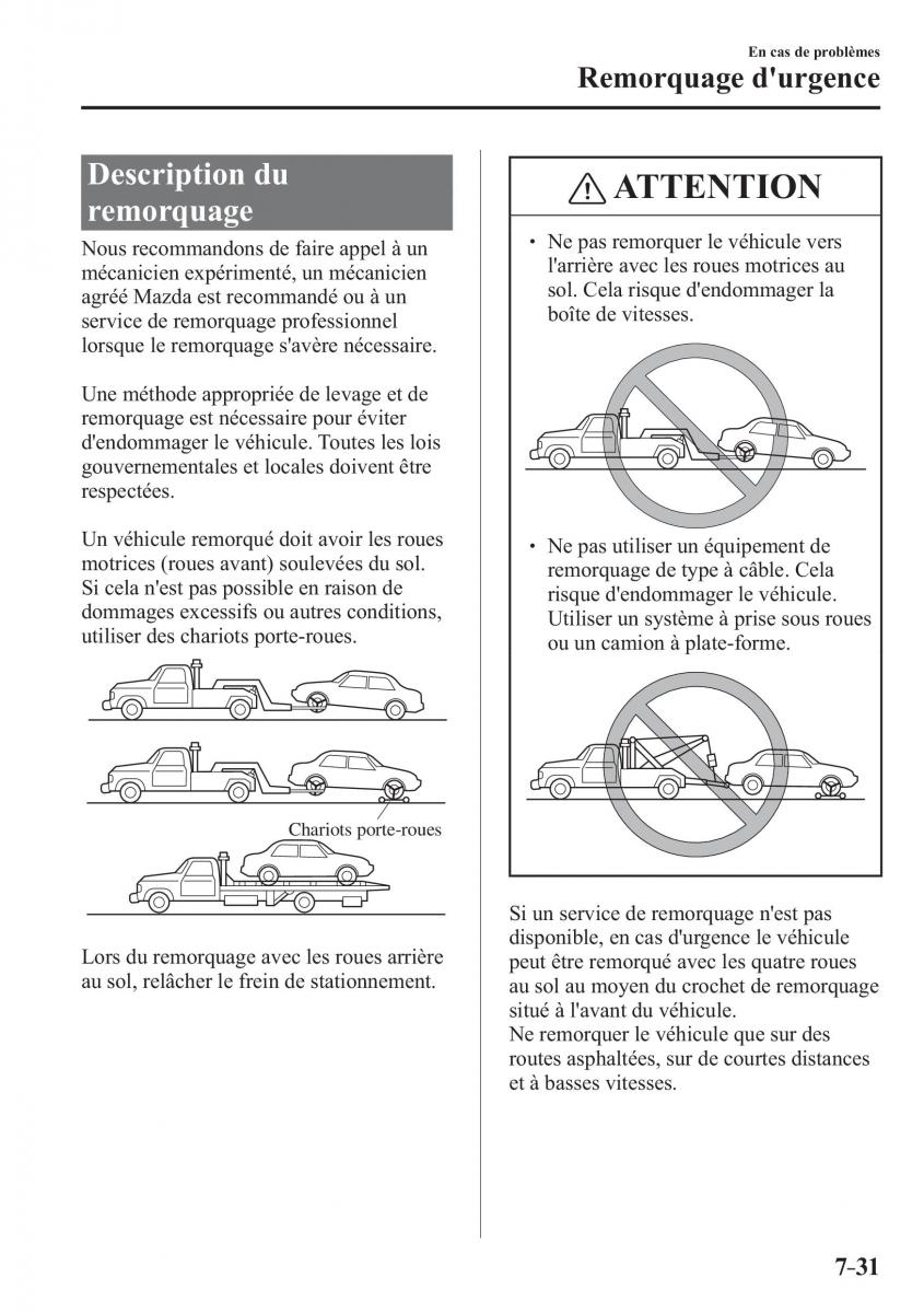 Mazda 2 Demio manuel du proprietaire / page 608