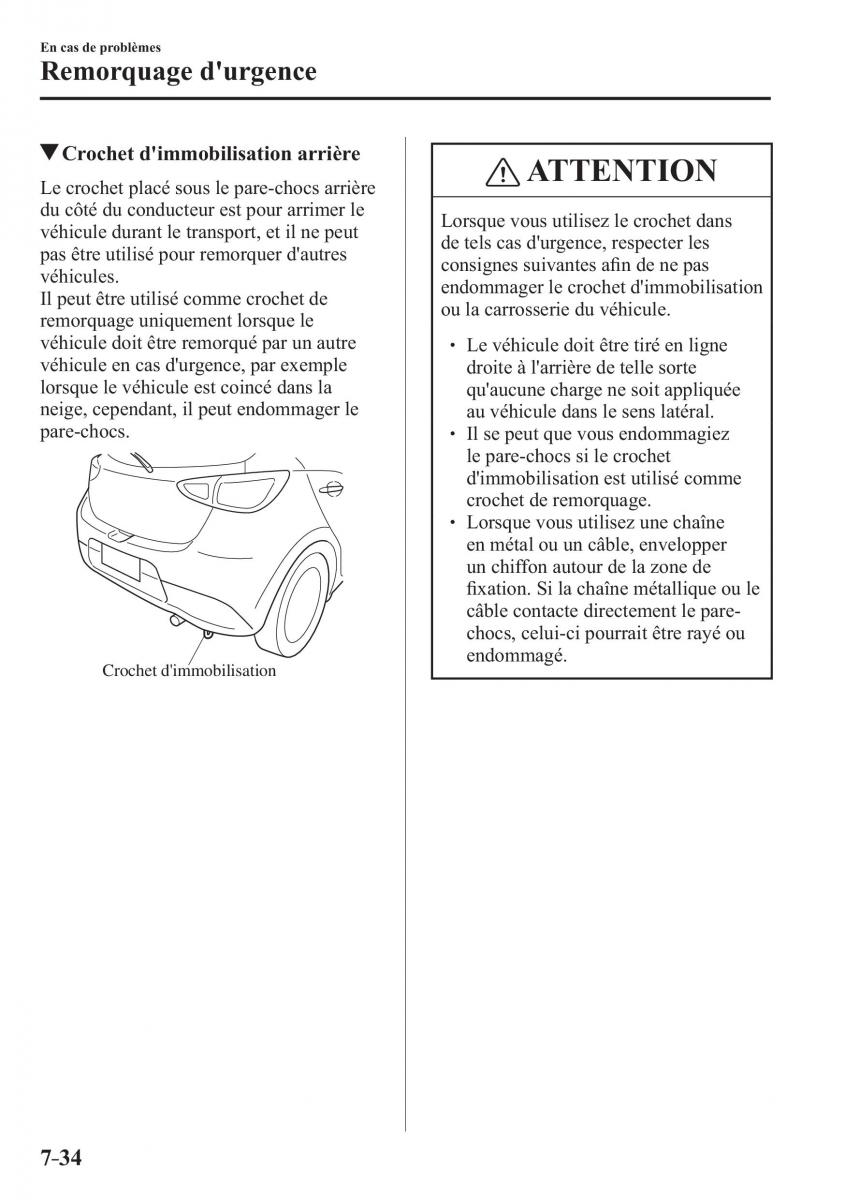 Mazda 2 Demio manuel du proprietaire / page 611