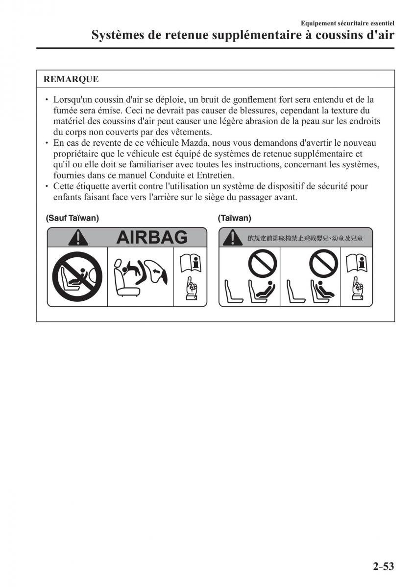 Mazda 2 Demio manuel du proprietaire / page 74