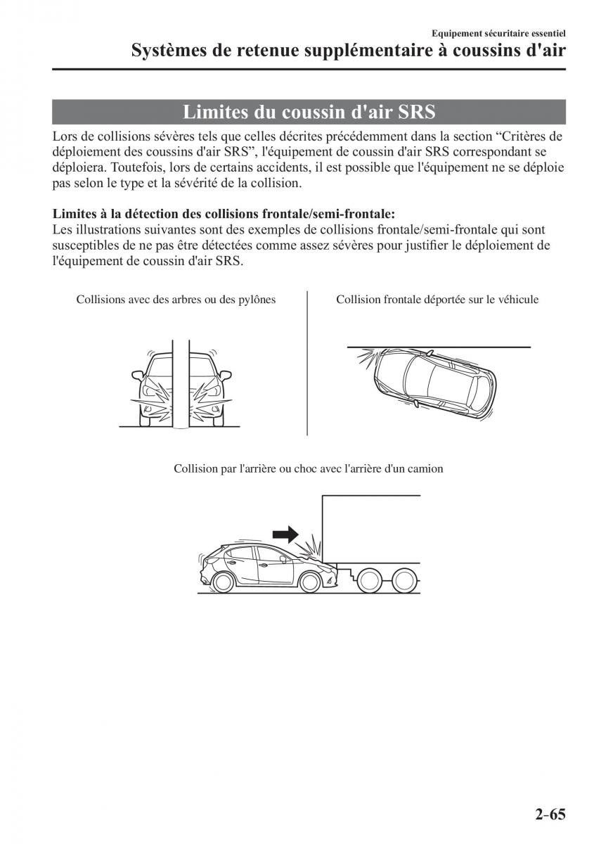 Mazda 2 Demio manuel du proprietaire / page 86