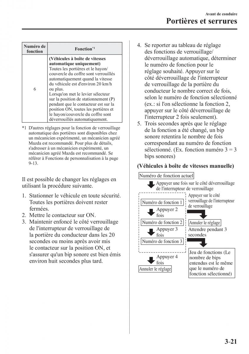 Mazda 2 Demio manuel du proprietaire / page 108