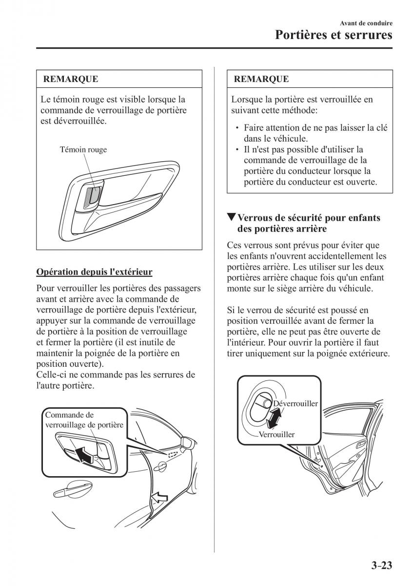 Mazda 2 Demio manuel du proprietaire / page 110