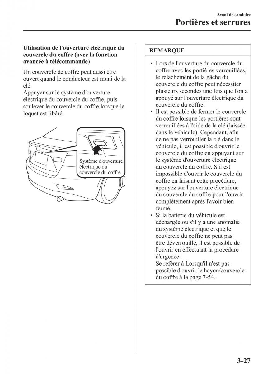 Mazda 2 Demio manuel du proprietaire / page 114