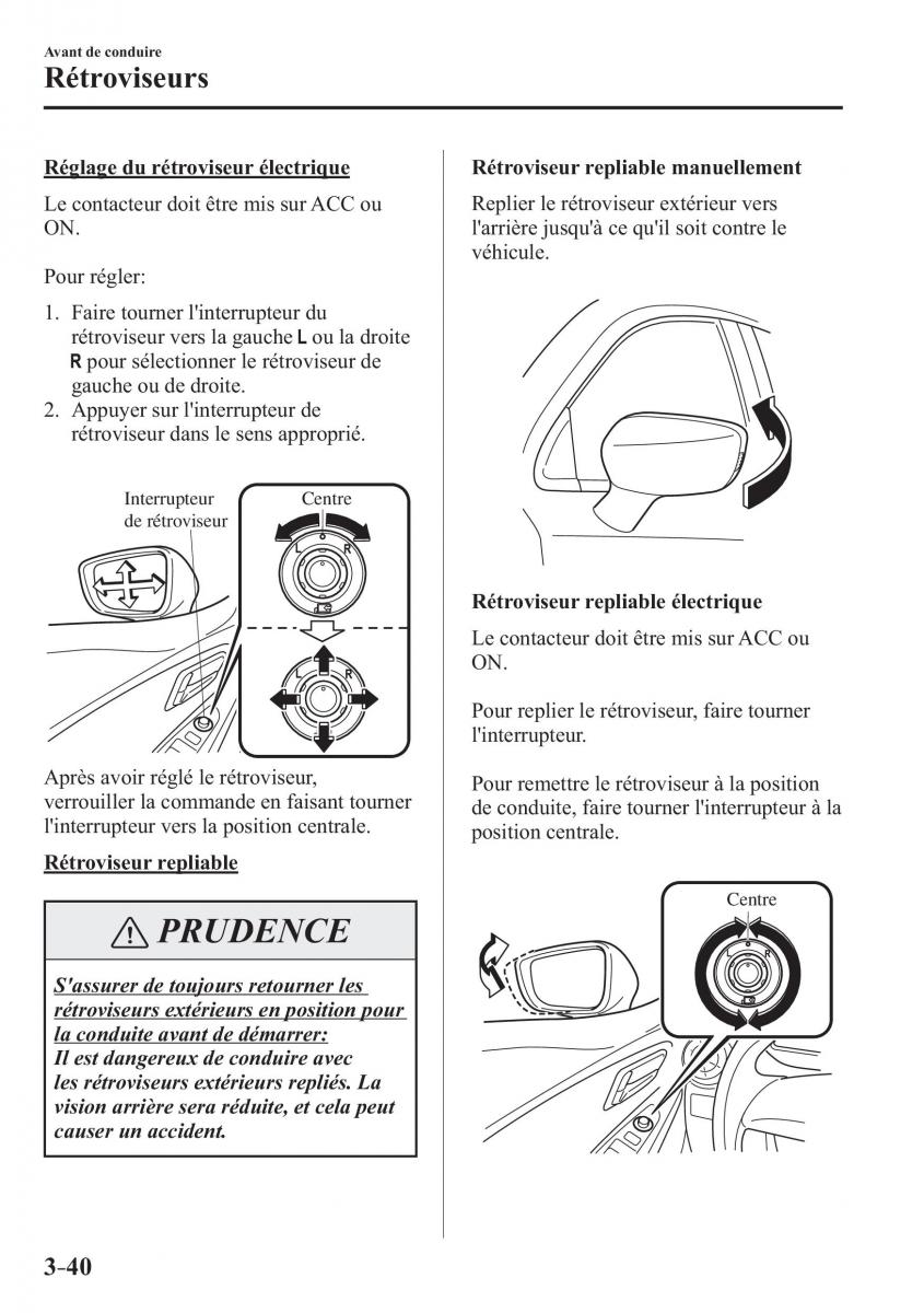 Mazda 2 Demio manuel du proprietaire / page 127