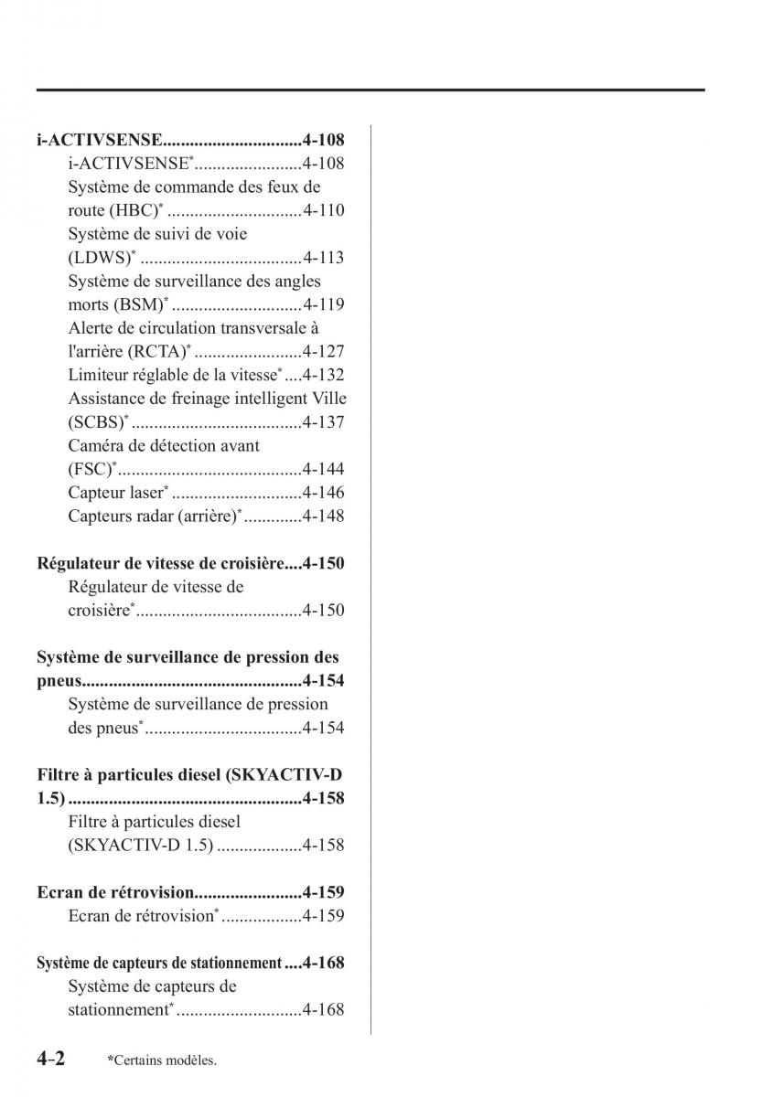 Mazda 2 Demio manuel du proprietaire / page 161