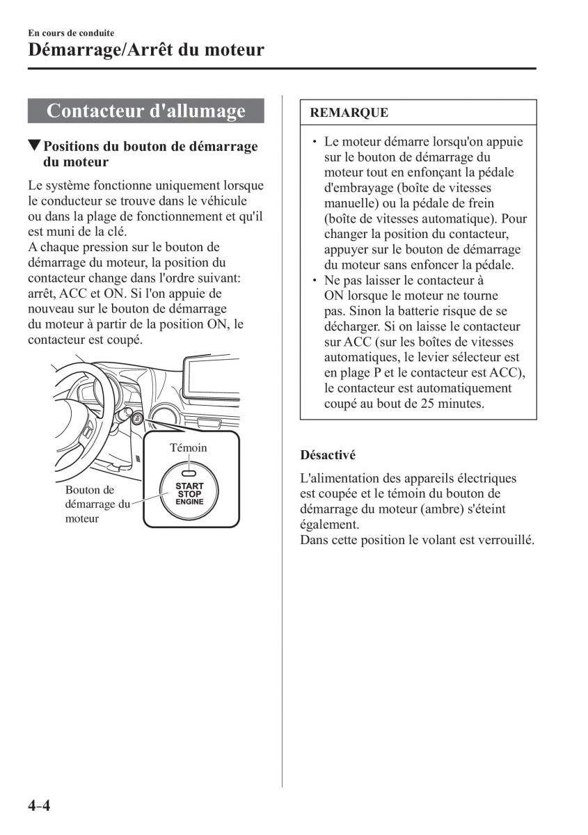 Mazda 2 Demio manuel du proprietaire / page 163