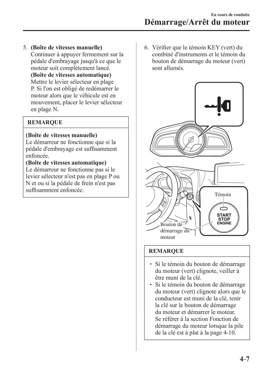 Mazda 2 Demio manuel du proprietaire / page 166